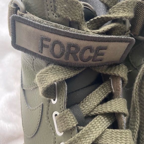 Nike Shoes Army Green Hightops - Picture 4 of 5